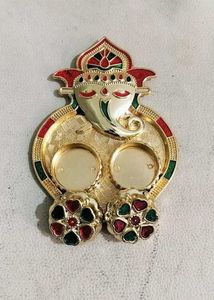 Decorative Pooja Thali Set Pack Of 2