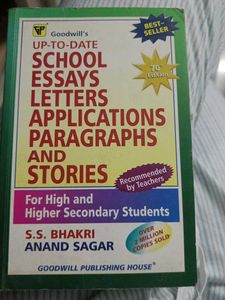 School Essays, Letters, Applications350 page