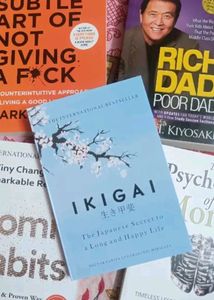 Ikigai,Atomic Habits Book Combo