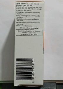Eucerin Sun Gel-Cream SPF 50+ Oil Control