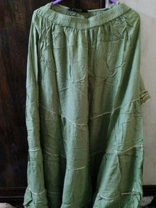 Green &amp; Gold Kurta