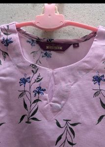 Floral Print Kurta Set