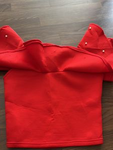 Blood Red Crop Top