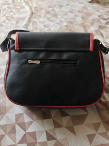 Stylish Black Sling Sadal Bag