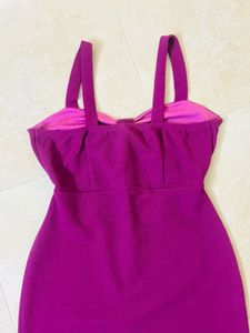 Purple Bodycon Dress