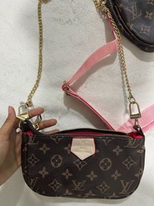 Original Louis Vuitton Pair Of 3 Bags