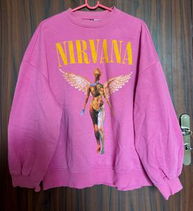 H&amp;M Nirvana Oversized Fit Sweatshirt