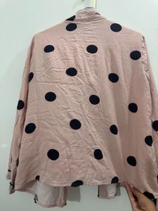 Black Polka Dots, Bust- 36