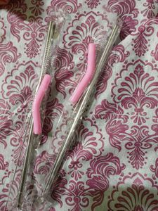 Combo House Of Quirk Stainless Straw W Tip &amp; Brush