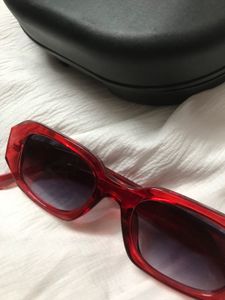 Red Frame Sunglasses