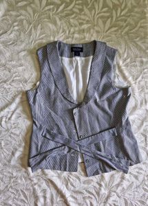 Allen Solly Blue Vest Jacket