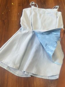 Pastel blue top Small size for girls/ladies