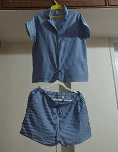 Striped Pajama Set