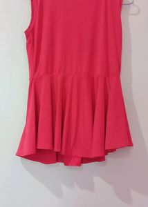 Pink Sleeveless Top