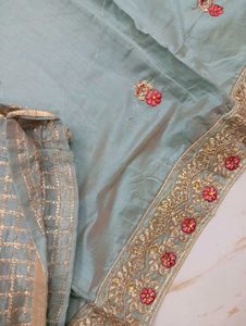 Elegant Embroidered garara suit