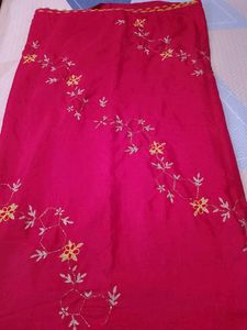 Stylish Saree With Desinger Blouse