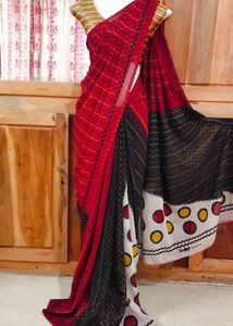 Nice Saree With Blouse ❤️