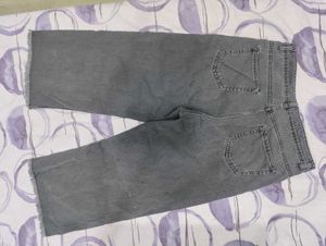Grey Denim Jeans