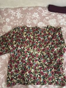 Floral Print Top