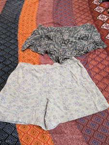 Comfy Shorts For Home In Combo