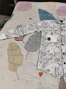Popcorn Patterned Casual Shirt