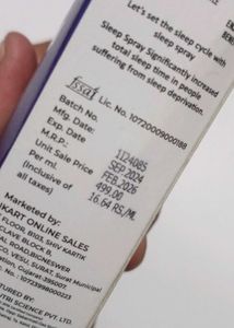 Melatonin Sleep Spray