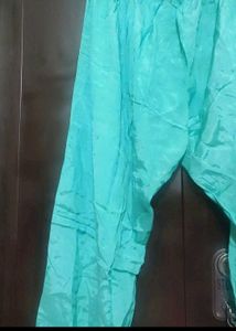 Cyan Color Plazo For Girl Or Women 40 Waist