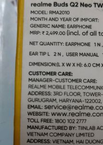 Realme Earbuds Not Working