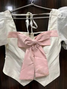 Cute Puff Sleeve Top