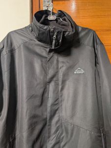 Black Waterproof Trek Jacket
