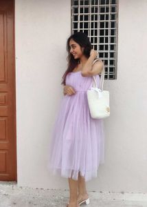 Lavender Pintresty Dress
