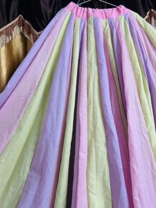 Full Flair Fliar Not Wearable Lehenga For Navaratr