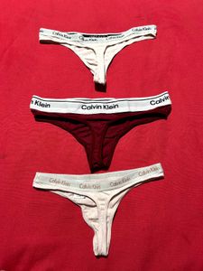 Calvin Klein Thong Combo (9 Pieces) – Mixed Size