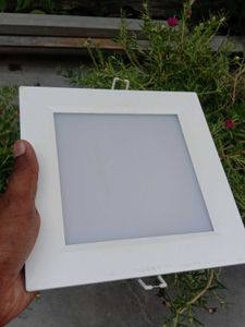 2pcs_18w Square LED Panel Lights_Refurbished🔧💡