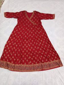 Beautiful A-line Kurti Set