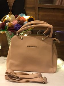Lino Perros Peach Satchel