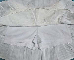 H&amp;M Cotton Flared Skirt