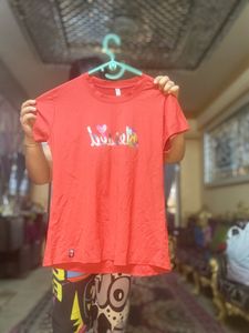 Red Graphic T-Shirt