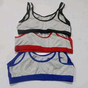 Plain Hosiery Sports Bra For Daily Use