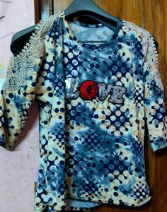 Jeans 👖 &amp;Top Combo Set For Women &amp; Girls