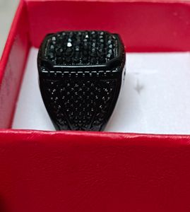 Mens Stylish Black Ring
