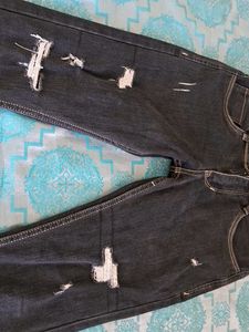 Distressed Denim Jeans