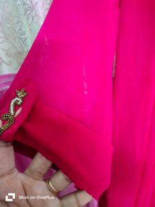 Up Down Handwork Georgette Kurti