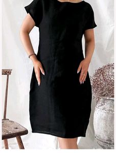 🖤Black Kurti For Dwarf Girls XS