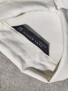 Aesthetic ZARA Silk Shirt For Women