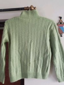 Green Knit Sweater