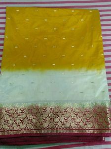 Elegant Yellow Saree