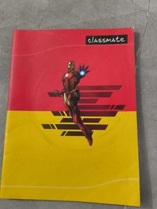 Classmate Iron Man Notebook