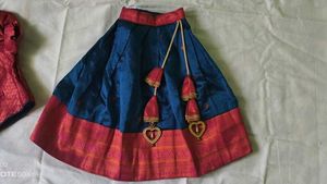 Pink Embroidered Sari Blouse