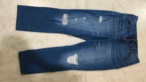 Distressed Denim Jeans